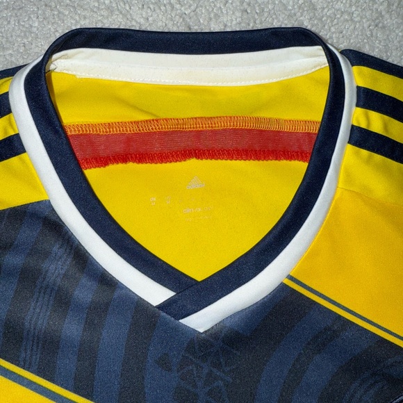2014 Colombia Adidas Original Home Jersey Mens Size M (Used like New) - Picture 6 of 9